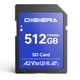 thumbnail image 1 of Tarjeta de memoria DIGIERA LS100 512 GB 170 MB/s UHS-I SDXC, 1 of 8