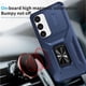 thumbnail image 3 of Funda Armada para Samsung Galaxy S25 Plus 5G con Tapa Deslizante y Soporte Magnético Giratorio Azul, 3 of 5