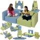 thumbnail image 1 of Sofá de juego modular para niños CAPAKIDS de 1 a 12 años, sin espuma, 1 of 9