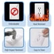 thumbnail image 3 of Cubiertas para Placas de Pared Bates Choice Dúplex Paquete de 10 Blancas, 3 of 7