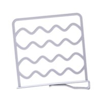 Bothyi - Separadores De Estantes Para Armarios Domésticos Ajustables Para Cajonera Gris