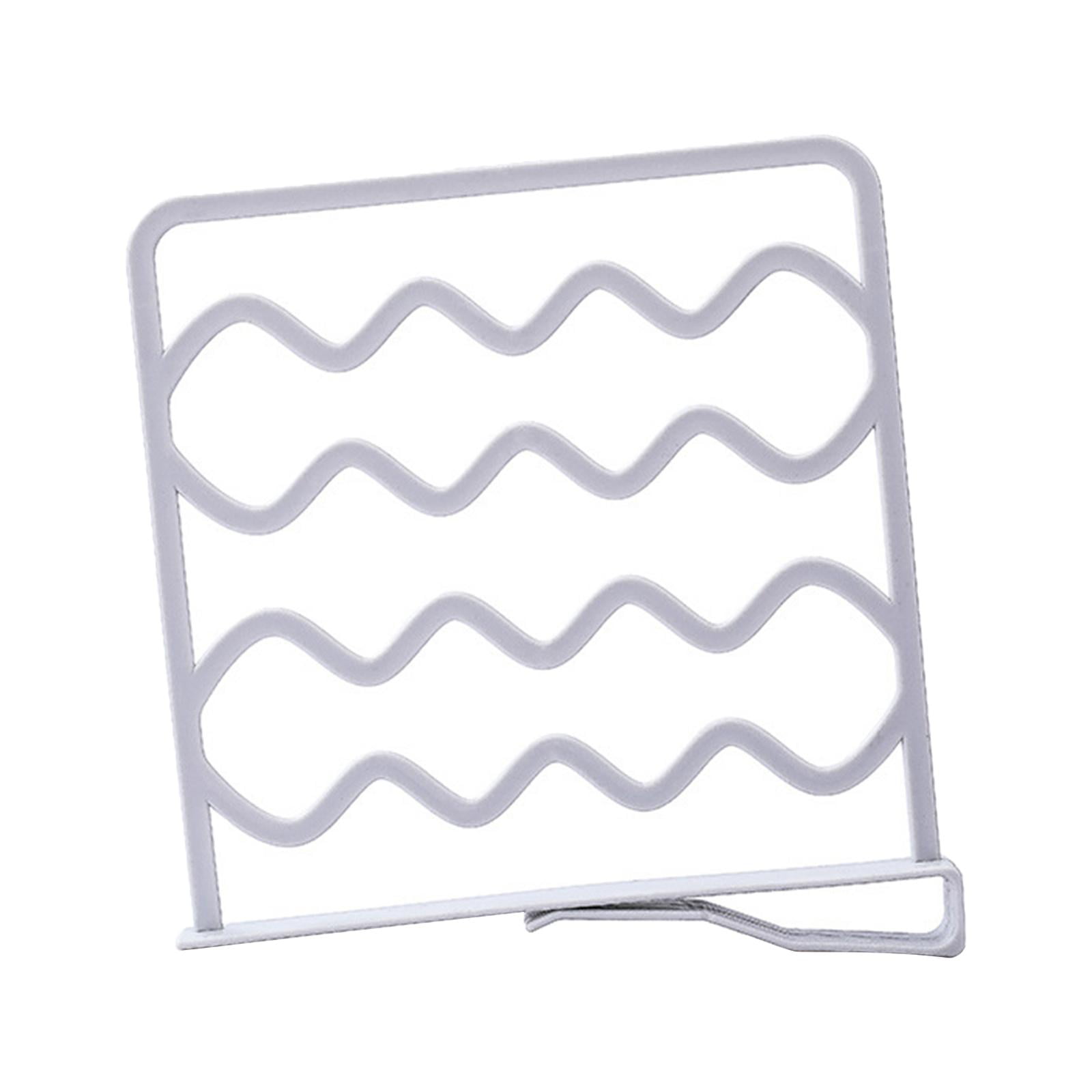 Bothyi - Separadores De Estantes Para Armarios Domésticos Ajustables Para Cajonera Gris