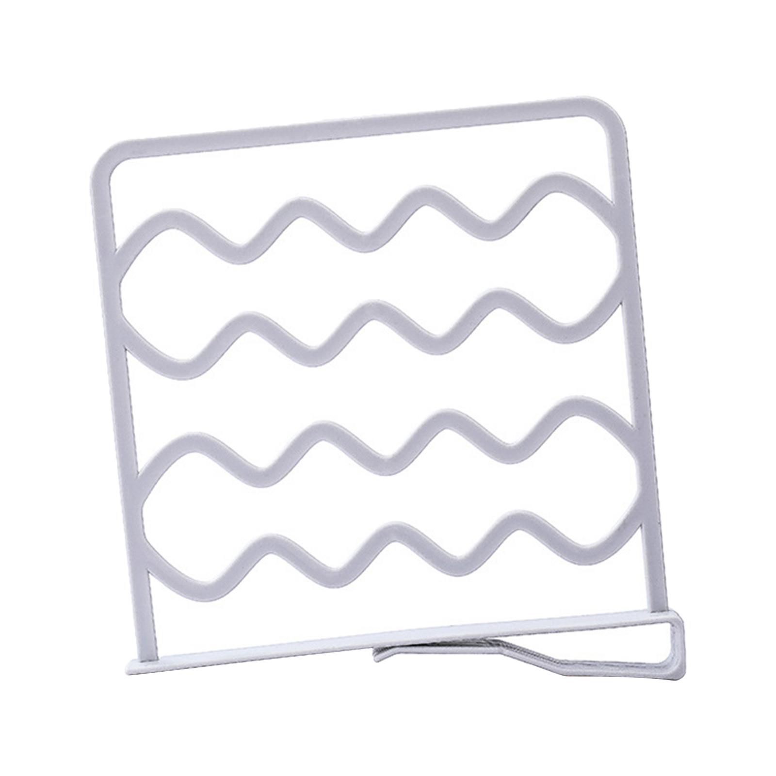 Bothyi - Separadores De Estantes Para Armarios Domésticos Ajustables Para Cajonera Gris