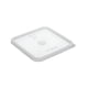 thumbnail image 1 of Tapa Transparente Para Recipiente Polipropileno 5.7 Y 7.6 Litros, 1 of 5
