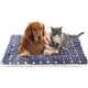 thumbnail image 1 of Cama para perro Mora Pets, colchoneta reversible de fleece para jaula, 104 x 74 cm, 1 of 6