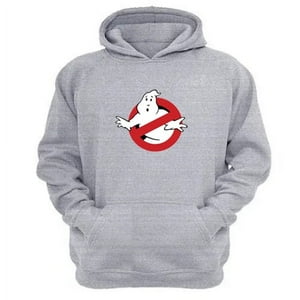 Genérico - Polerón Canguro Cazafantasmas Gris Claro Talla Xl Unisex
