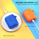 thumbnail image 4 of Funda ATUAT de silicona para AirPods con llavero – Naranja, 4 of 7