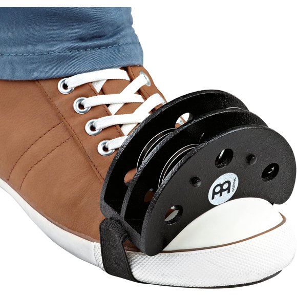 Pie Tambourine Meinl Percussion Jingles de acero inoxidable