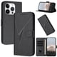 thumbnail image 1 of Funda Cartera Fibra de Carbono para iPhone 15 Pro con Soporte y Cierre Magnético Negro, 1 of 6