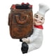 thumbnail image 5 of Figura De Chef Con Dispensador De Palillos, Adorno De Mesa Para Restaurante, Hogar Y Cafetería., 5 of 5