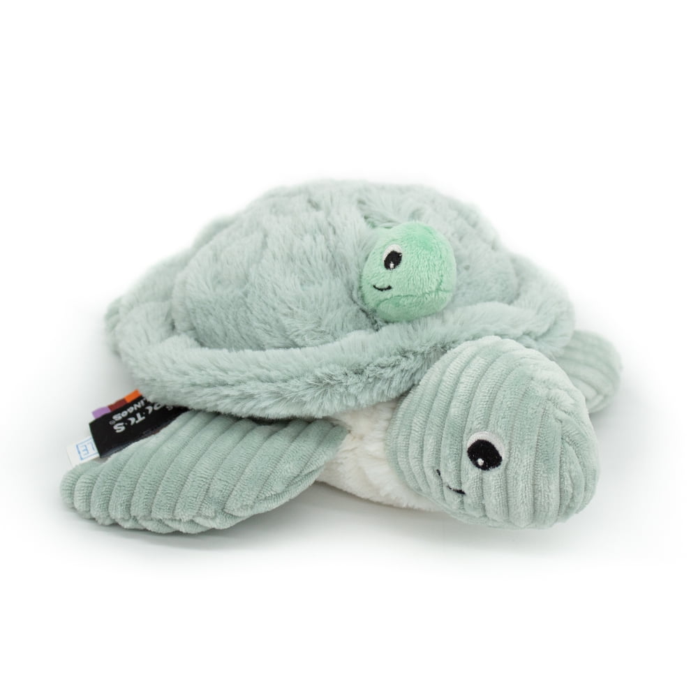 Les Ptipotos - Peluche Tortuga Sauvenou Mamá Y Bebé - Menta