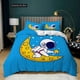 thumbnail image 1 of AstronautAstronaut Star Moon Bedding Set Boys Girls Duvet Cover Pillowcase Bed Adult Bedroom, 1 of 5