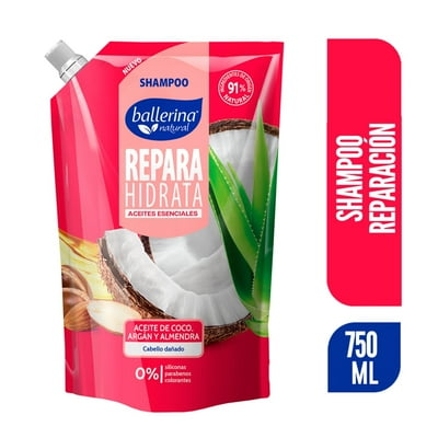Shampoo Repara Hidrata 750 Ml Ballerina