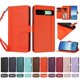 thumbnail image 4 of Funda Cartera Trébol para Google Pixel 8A con Ranuras Tarjetas y Carga Inalámbrica Naranja, 4 of 6