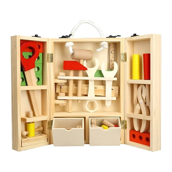 Caja de Herramientas de Madera
