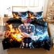 thumbnail image 1 of My_Hero_Academia 3 Pcs Comforter Set with 2 Pillowcases,My_Hero_Academia Bedding Set Sheet Set for Kids Adults,All Season Lightweight, 1 of 5