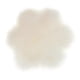thumbnail image 3 of forma de la flor estera mullida alfombra shaggy tapete cojín del asiento alfombra del piso kids play mat blanco, 3 of 3