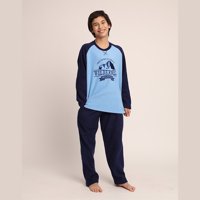 Mon Amour - Pijama Micropolar Con Bordado ""Wilderness"" 261676P - 4