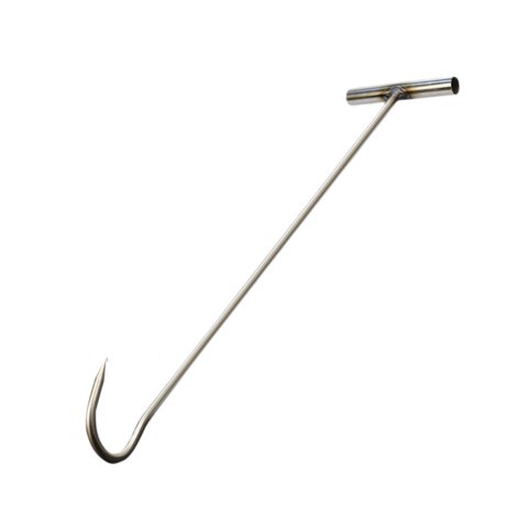 Magideal - Gancho Para Carne, Ganchos De Elevación Versátiles, Cubierta De Drenaje, Gancho De Herramienta Rígida, Herramienta Elevadora De Cubierta De Pozo, Herr 70Cm