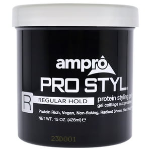 Ampro - Gel Para Peinar Proteína Pro Styl - Fijación Regular Por Para Mujeres - Gel