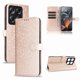 thumbnail image 1 of Funda Cartera Lunares Motorola X70 Air Pro con Tarjetero, Correa y Soporte Oro, 1 of 6
