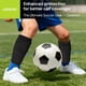 thumbnail image 4 of Espinilleras de fútbol Geekism juveniles, ajustables y ligeras, 4 of 4