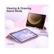 thumbnail image 3 of Funda smart cover para tablet Samsung S9 Fe Plus 12.4" - Rosa Pálido, 3 of 3