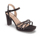 thumbnail image 1 of Sandalia Fiesta Negro Vía Franca, 1 of 5