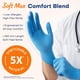 thumbnail image 3 of Guantes de nitrilo para exámenes Supmedic Medical, sin látex, 100 unidades, azules, 3 of 6