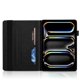 thumbnail image 2 of Funda con relieve del Árbol de la Vida para tablet ipad Pro 13(2024) con soporte, ranuras para tarjetas y soporte para lápiz óptico. Negro, 2 of 6