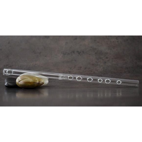 Flauta Hall Crystal Flutes 11099 Piccolo en Re de vidrio claro