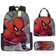 thumbnail image 1 of 3pcs/set Disney Children 3d Cute Spider Man Design Backpack Stitch Boys Primary School Bag Kids Kindergarten Backpack Mochila, 1 of 3