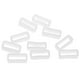 thumbnail image 3 of 10Pcs Reemplazo De Goma Keeper Loops Correa De Reloj Soporte De Extremo De Correa Blanco, 3 of 4