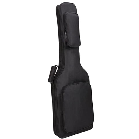 Magideal - Bolsa De Guitarra Eléctrica Portátil A Prueba De Polvo Correa De Hombro Ajustable Acolchada Estuche De Transporte De Guitarra Bolsa , Negro