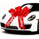 thumbnail image 1 of Lazo para coche GYDbow 76 cm Rojo Gigante para cumpleaños, 1 of 7