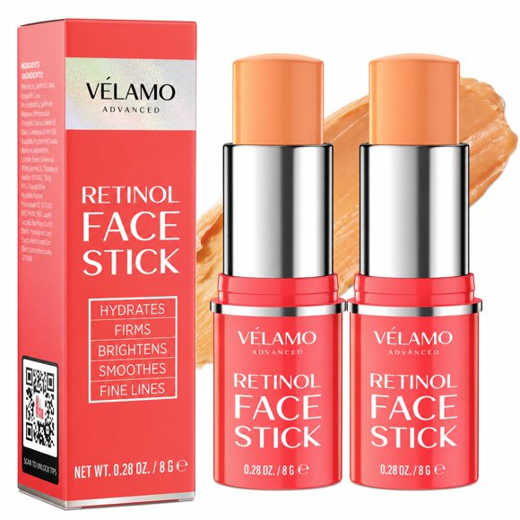 Stick facial VELAMO ADVANCED 8 g 2 piezas – Retinol anti‑edad