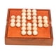 thumbnail image 4 of Juego De Mesa De Solitario De Madera, Rompecabezas IQ De Ajedrez Noble único Para Adultos Y Niños, 4 of 5