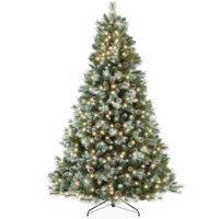 Árbol De Navidad Best Choice Products, Pino Escocés Preiluminado, 6 Pies