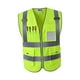 thumbnail image 3 of Chaleco de Seguridad Reflectante de Alta Visibilidad, Color Verde, Talla XL, 3 of 3
