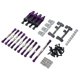 thumbnail image 1 of Kit De Metal De Repuesto Rc Soporte De Choque Para Wpl Henglong Fy Camiones Color Morado, 1 of 5