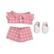 thumbnail image 2 of Ropa De Muñeca De Peluche, Pantalones Para Niñas Pequeñas, Juguete De Muñeca DIY, Atuendo Para Muñeca De 17 Cm, Blusas, Pantalones Y Zapatos, 2 of 3