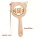 thumbnail image 2 of Wooden Toddler Educational Mons Early Education Toys Baby Can Gnaw Wooden Hand Rattle Soothing Grip Toy Rattle, 2 of 3