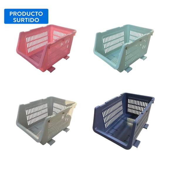 Organizador Multiuso Apilable, color surtido 1 un