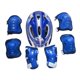 thumbnail image 2 of Juego De 7 Cascos De Bicicleta Para Ni?os, Equipo De Protección Para Patinar En Longboard, Color Azul Oscuro, 2 of 5