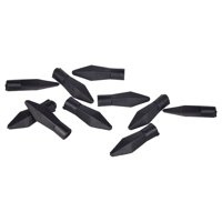 Magideal - 10 Uds. Flechas De Goma Suave Cabeza De Goma Entretenimiento Flechas De Punta Ancha Suave 7Mm Para Principiantes De Deportes De Entrenamiento Al Aire