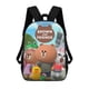 thumbnail image 1 of Brown y Amigos-theme Backpack, Campus style schoolbag Bookbag with Adjustable Shoulder Straps And Large Zip Compartment, Unisex Travel Bags., 1 of 6