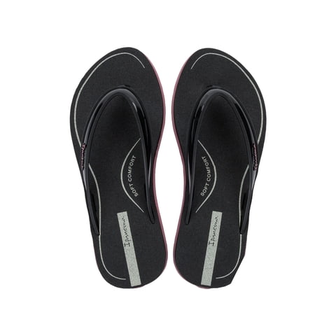 Sandalia Mujer Negro/Lila Rio Ipanema