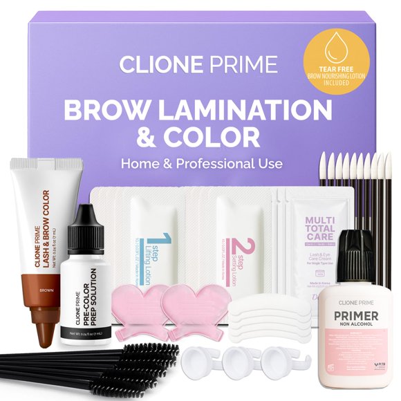 Kit de Laminado de Cejas CLIONE PRIME para Uso en Casa y Profesional