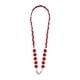 thumbnail image 3 of Macrame Boho Crossbody Correa Monedero Correa Monedero Llavero Teléfono Celular Lanyards Rojo, 3 of 3