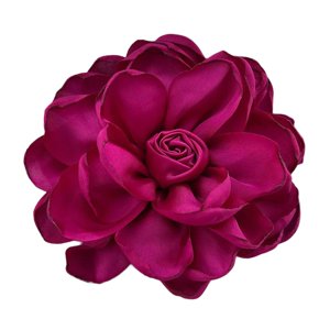 Ioensy - Broche Floral De 10 Cm, Broches Artesanales Para Mujer, Para Regalos De Fiesta, Ceremonias, Bailes, Color Rojo